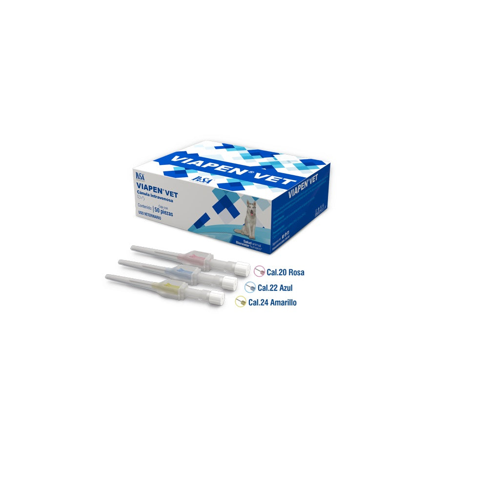 CATÉTER VIAPEN VET CAJA DE 50