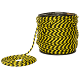 SOGA TRENZADA DIAMANTE SUAVE ELVONTEK 5/16 AMARILLO/NEGRO (10 KILOS)