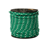 SOGA TRENZADA DIAMANTE SUAVE ELVONTEK 1/2 VERDE/BLANCO (10 KILOS)