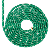 SOGA TRENZADA DIAMANTE SUAVE ELVONTEK 1/2 VERDE/BLANCO X METROS