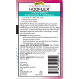 Etiqueta de Hooflex Thrush Remedy de Absorbine con composición y modo de empleo