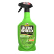 Botella verde con atomizador de UltraShield Green de Absorbine, repelente natural para caballos