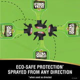 UltraShield Green permite rociar desde cualquier ángulo con protección eco-segura