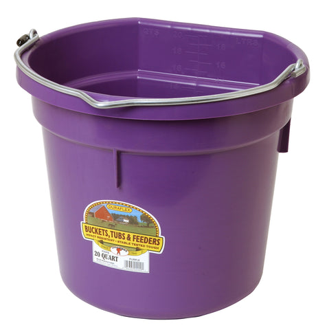 TINA LADO PLANO 20 QT FLAT BACK PLASTIC BUCKET