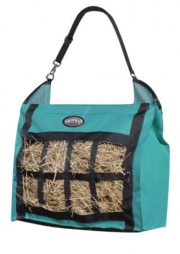 SHOWMAN SLOW FEED HAY NET (BOLSA PARA ZACATE LENTA)