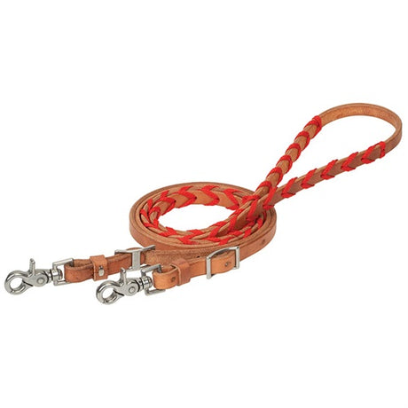 WEAVER RIENDA DE BARRIL CON CORDONES DE POLIESTER 5/8'' X 8''