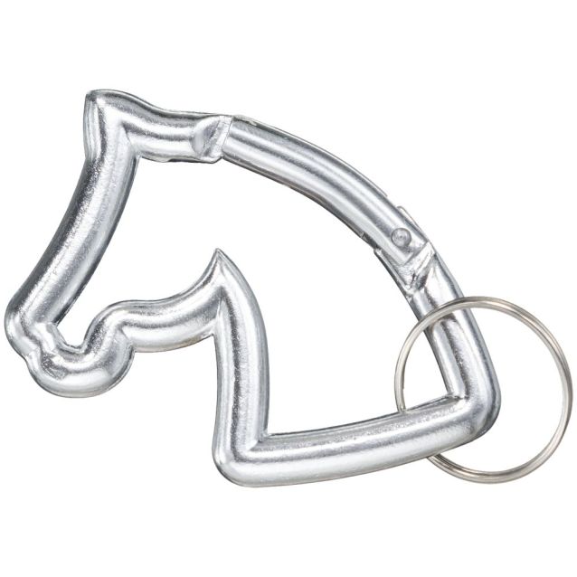LLAVERO MOSQUETÓN FORMA CABEZA CABALLO