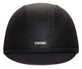 Casco de equitación Troxel ES negro, vista frontal del casquete