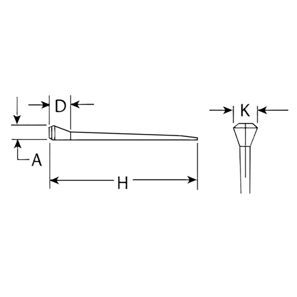 CLAVO PARA HERRAR CAPEWELL RACE NAIL (250 CLAVOS)