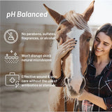 Champú Silver Honey con pH balanceado, apto para caballos, perros, gatos, bovinos y otras especies