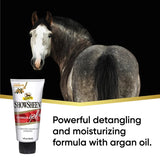 Crin blanca de caballo, fórmula desenredante e hidratante con aceite de argán