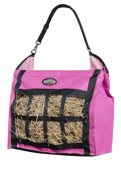 SHOWMAN SLOW FEED HAY NET (BOLSA PARA ZACATE LENTA)