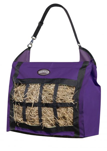 SHOWMAN SLOW FEED HAY NET (BOLSA PARA ZACATE LENTA)