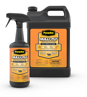 PYRANHA NULLI-FLY INSECTICIDA EN SPRAY  DE APLICACION TOPICA