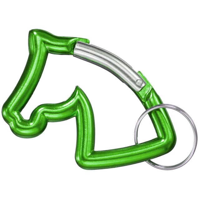 LLAVERO MOSQUETÓN FORMA CABEZA CABALLO