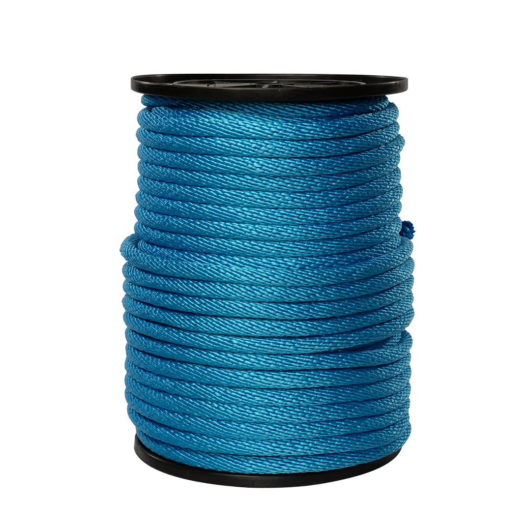 Carrete de 10 kg de cuerda Derby ST 5/8" Conatex color aqua marina
