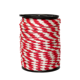 Carrete de 10 kg de cuerda Derby ST 5/8" Conatex color blanco con rojo