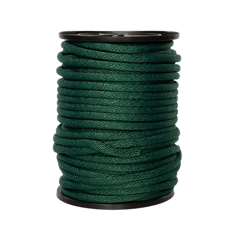 Carrete de 10 kg de cuerda Derby ST 5/8" Conatex color hunter