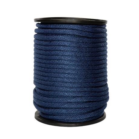 Carrete de 10 kg de cuerda Derby ST 5/8" Conatex color azul marino