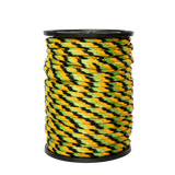 Carrete de 10 kg de cuerda Derby ST 5/8" Conatex color limón, mango y negro