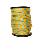 Carrete de 10 kg de cuerda Derby ST 5/8" Conatex color aqua marina con mango