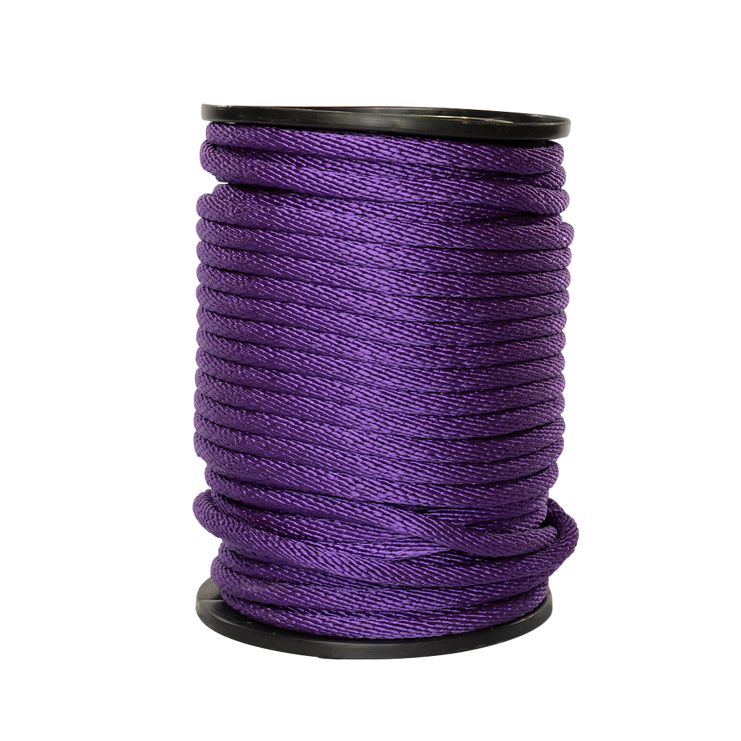 Carrete de 10 kg de cuerda Derby ST 5/8" Conatex color morado