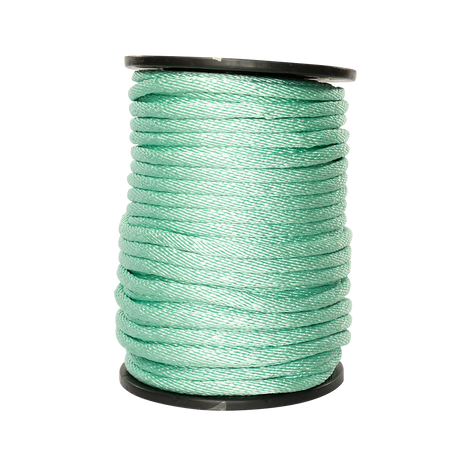 Carrete de 10 kg de cuerda Derby ST 5/8" Conatex color turquesa