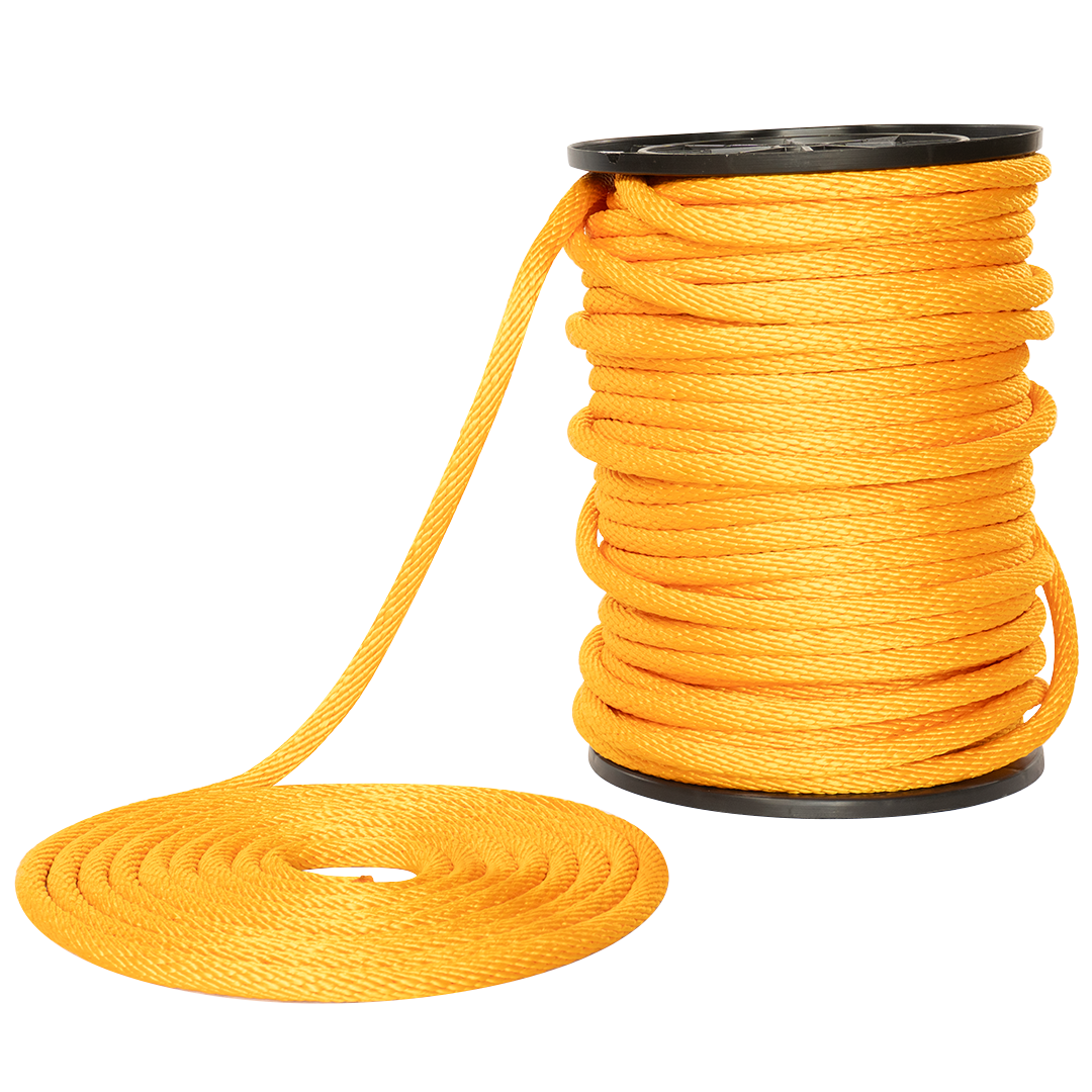 Carrete de 10 kg y rollo de cuerda Derby ST 5/8" Conatex color mango