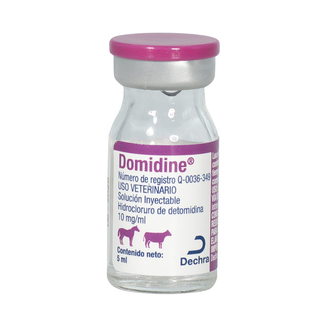 DOMIDINE 5 ML (HIDROCLORURO DE DETOMIDINA 10 mg/ml) (Rx)