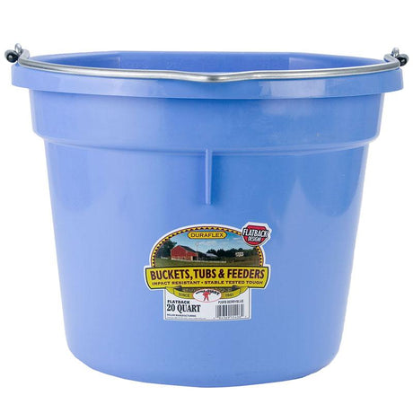 TINA LADO PLANO 20 QT FLAT BACK PLASTIC BUCKET