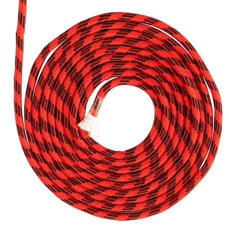 Soga diamante suave Elvontek 3/8 ROJA/NEGRA - rollo