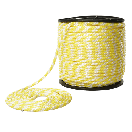 Soga espiroide Elvontek 15/32 AMARILLO/BLANCO - carrete y rollo