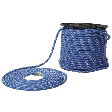 Soga diamante suave Elvontek 1/2 AZUL/BLANCO - carrete y rollo