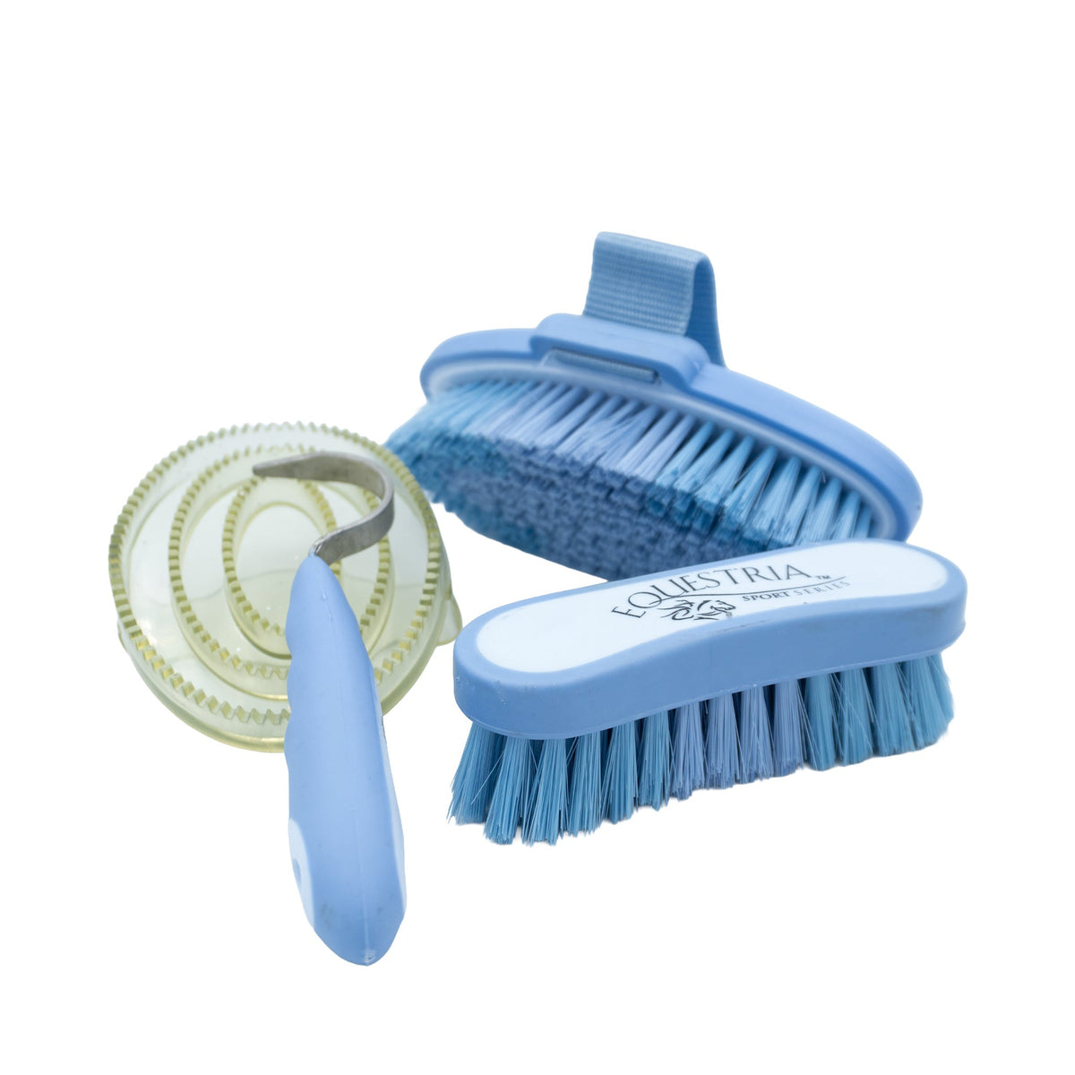 EQUESTRIA SPORT GROOMING ESSENTIALS JUEGO DE ASEO DE 4 PIEZAS