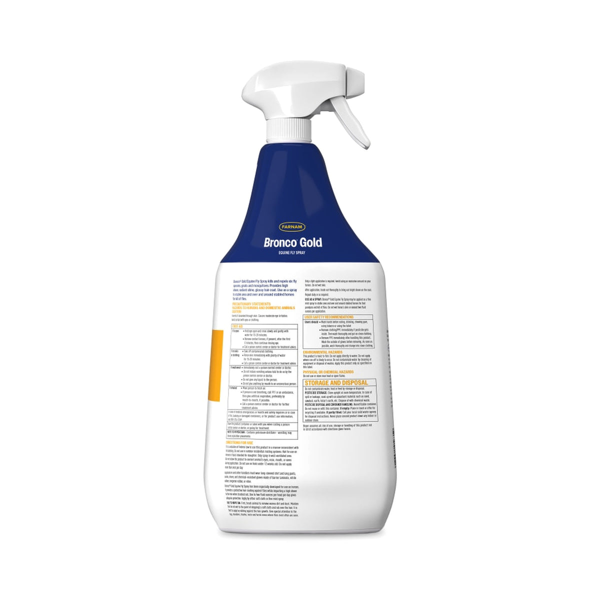 BRONCO GOLD EQUINE FLY SPRAY 32OZ