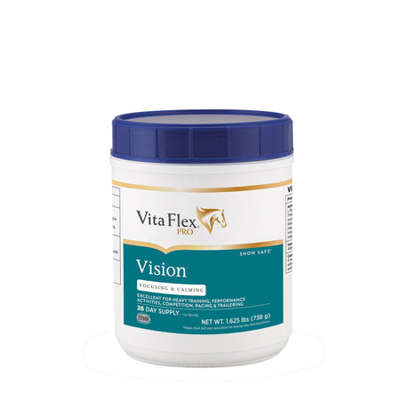 VITAFLEX VISION (SUPLEMENTO PARA TRANQUILIZAR Y ENFOCAR AL CABALLO) 1.625 LBS