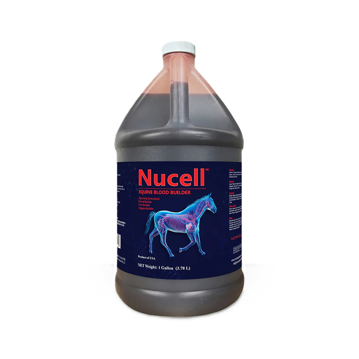 NUCELL EQUINE BLOOD BUILDER 1 GALON