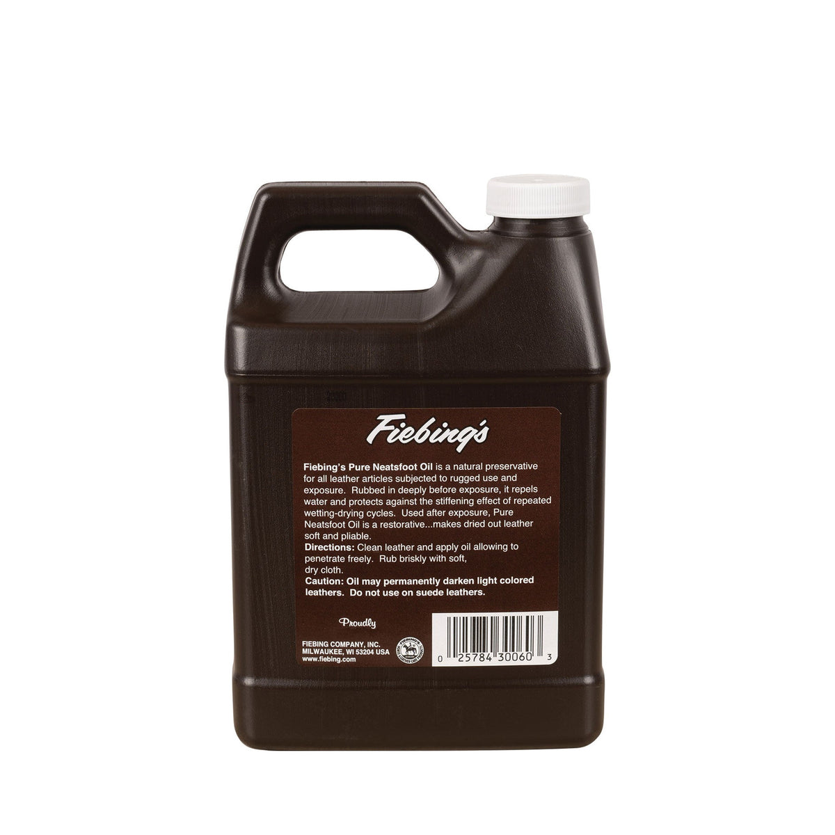FIEBINGS 100% PURE NEATSFOOT OIL (ACEITE DE PATA DE BUEY 100% PURO)