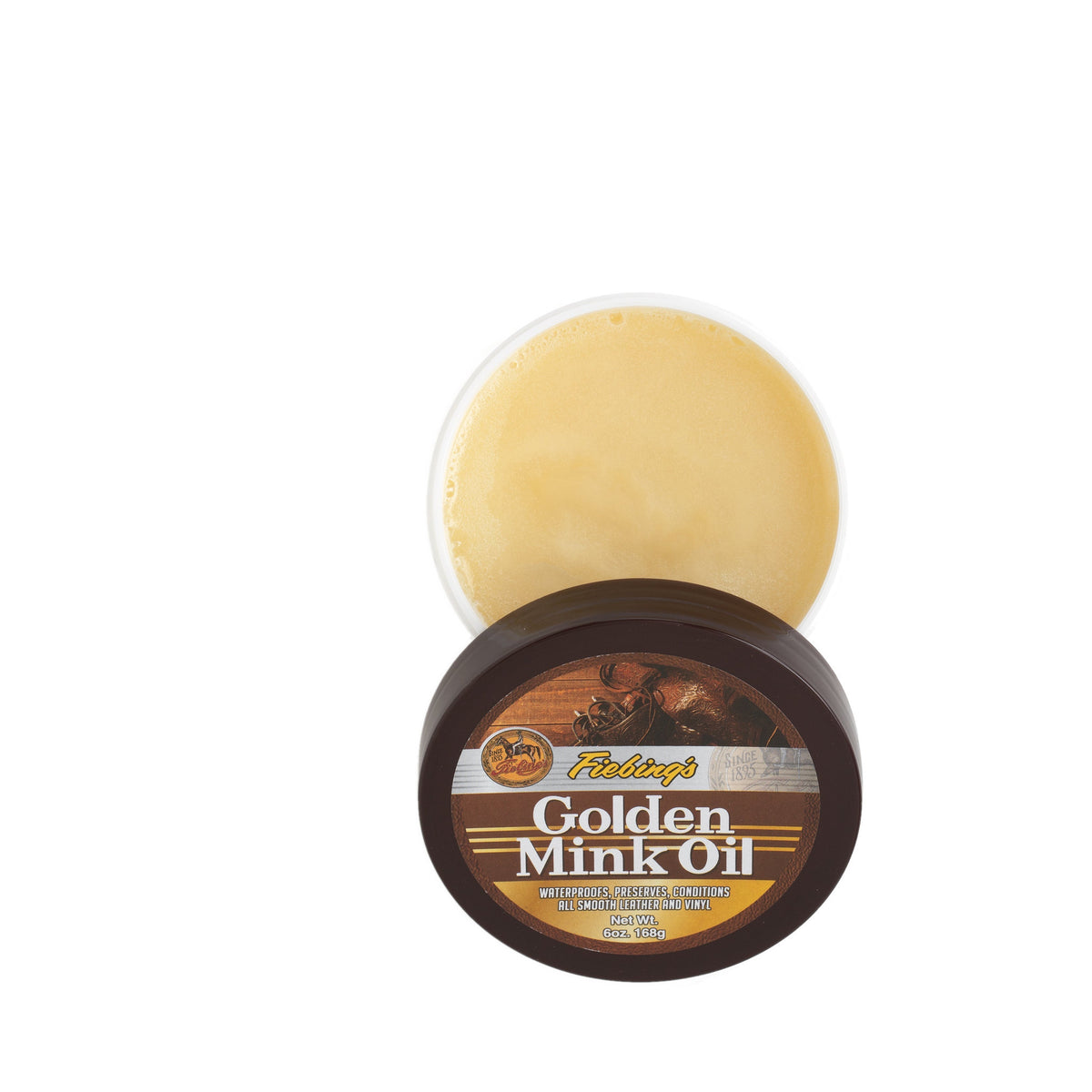 FIEBINGS GOLDEN MINK OIL LEATHER PRESERVER 6 OZ