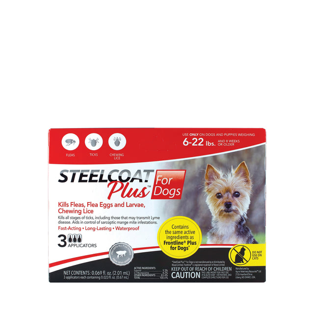 STEELCOAT PLUS PARA PERROS (CON 3 DOSIS)