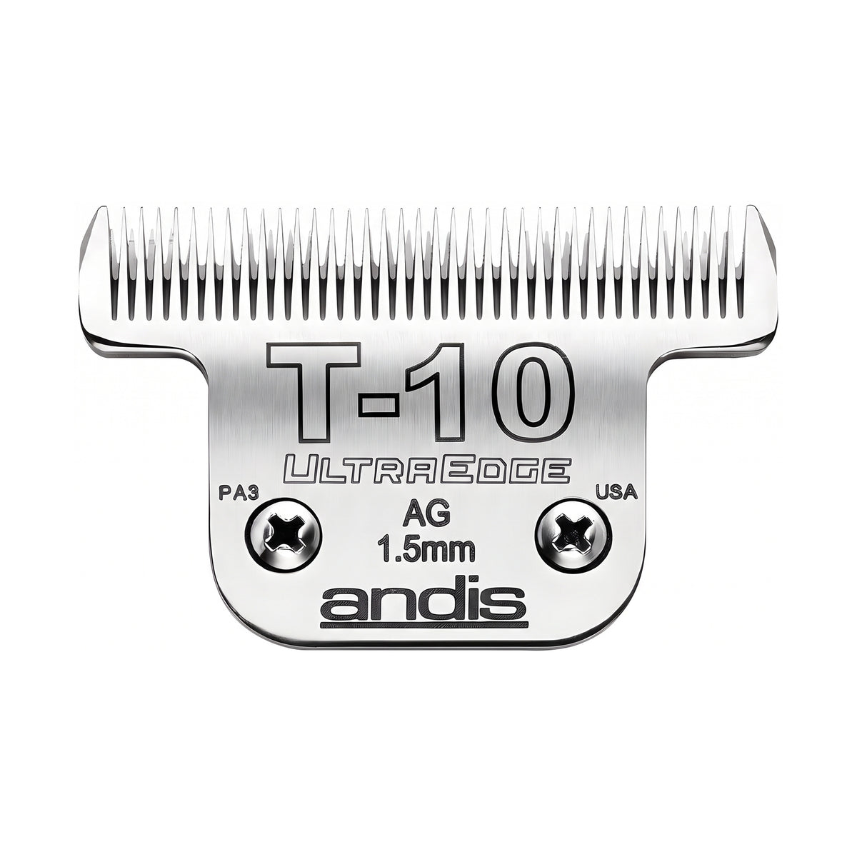 ANDIS ULTRAEDGE JUEGO DE CUCHILLAS PARA TRASQUILADORA #T-10 3/32 INCH - 2.4 MM (PARA CABALLOS)