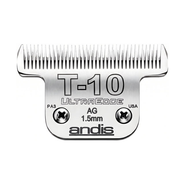ANDIS ULTRAEDGE JUEGO DE CUCHILLAS PARA TRASQUILADORA #T-10 3/32 INCH - 2.4 MM (PARA CABALLOS)