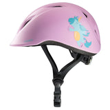 Casco de equitación Troxel Youngster lila, vista lateral de perfil