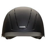 Casco de equitación Troxel Spirit negro Duratec, vista frontal