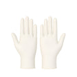 GUANTE AMBIDERM LATEX BLANCO CON 10 PIEZAS