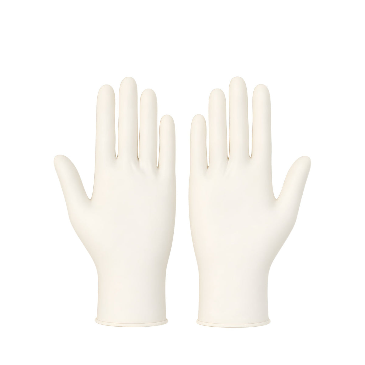 GUANTE AMBIDERM LATEX BLANCO CON 10 PIEZAS