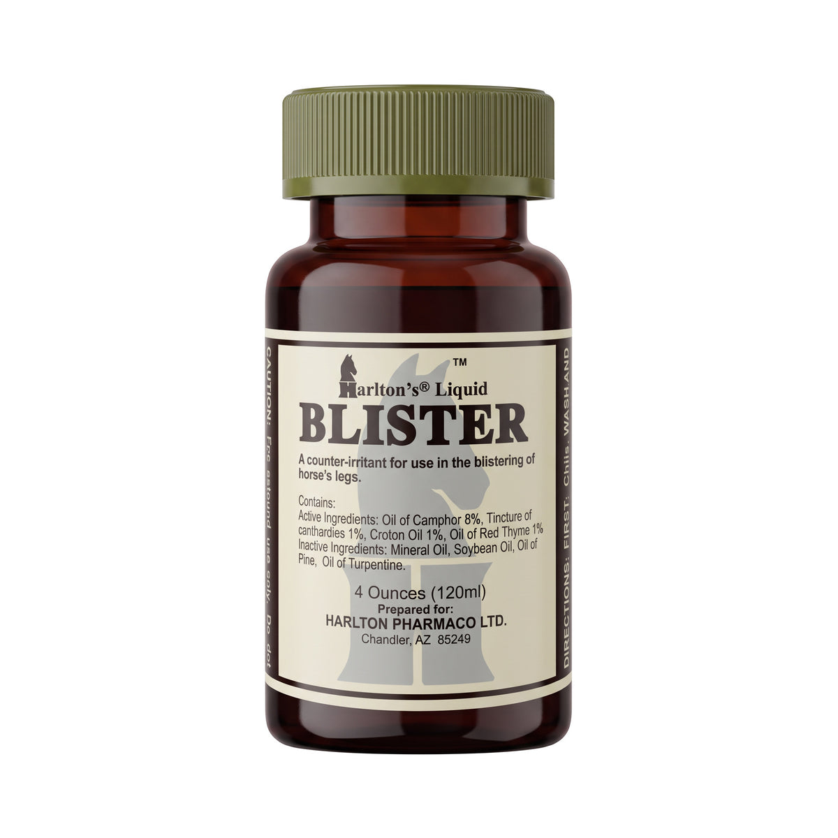 HARLTON'S LIQUIDO BLISTER PARA CABALLOS 4 oz