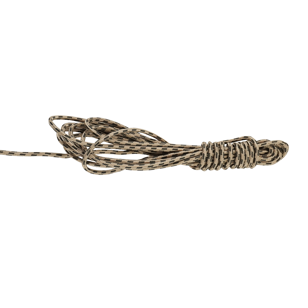 Soga trenzada diamante Jarcimex 5 mm CAFE/BLANCO - carrete y rollo