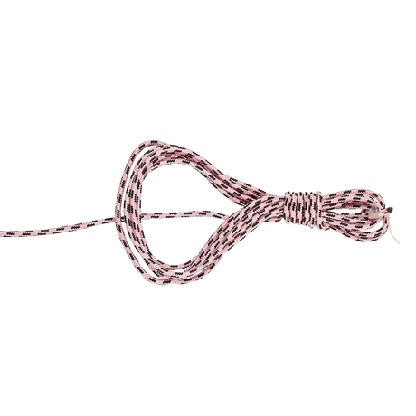Soga trenzada diamante Jarcimex 5 mm ROSA/NEGRO - carrete y rollo
