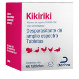 KIKIRIKI (DESPARASITANTE PARA GALLOS) 60 TABLETAS